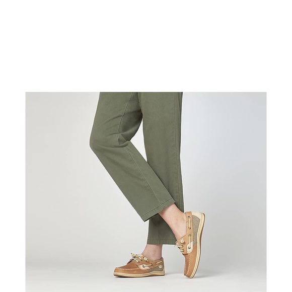 SPERRY WOMENS SONGFISH BOAT SHOE, LINEN OAT, 9.5 - Picture 3 of 6